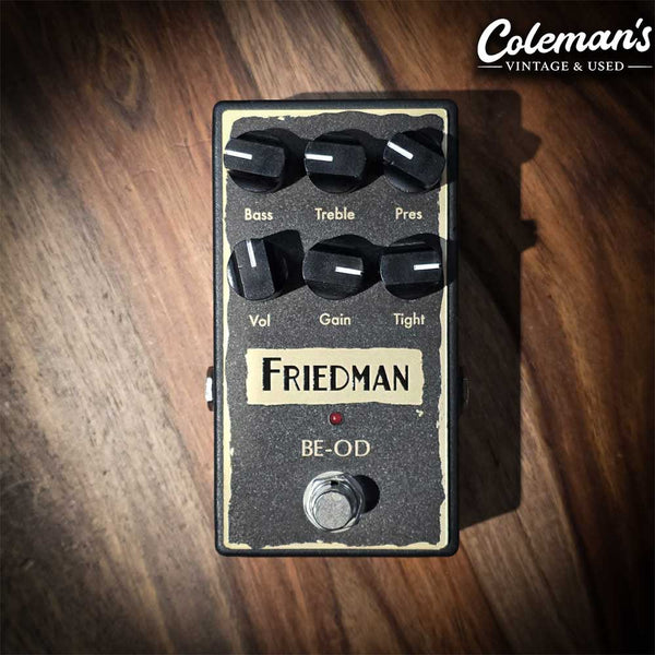 friedman be od pedal review Preloved Friedman BE-OD Overdrive