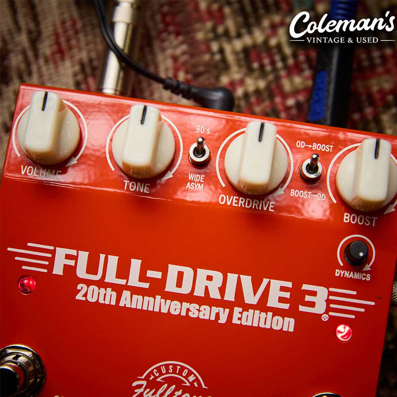 Preloved Fulltone Full-Drive 3 20th Anniversary | Colemans