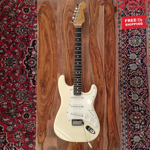 PRELOVED Fender American Standard Strat 1999 - Olympic White