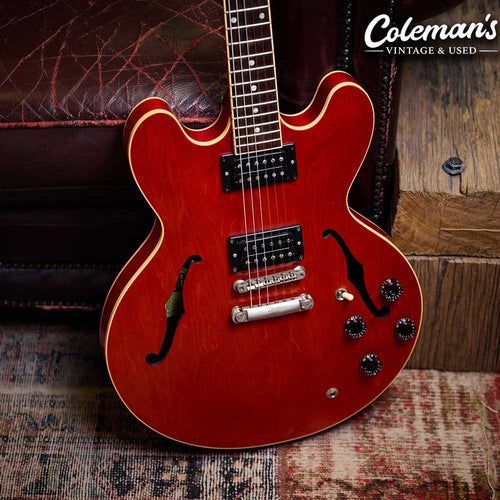 PRELOVED GIBSON ES 333 Cherry Red Satin