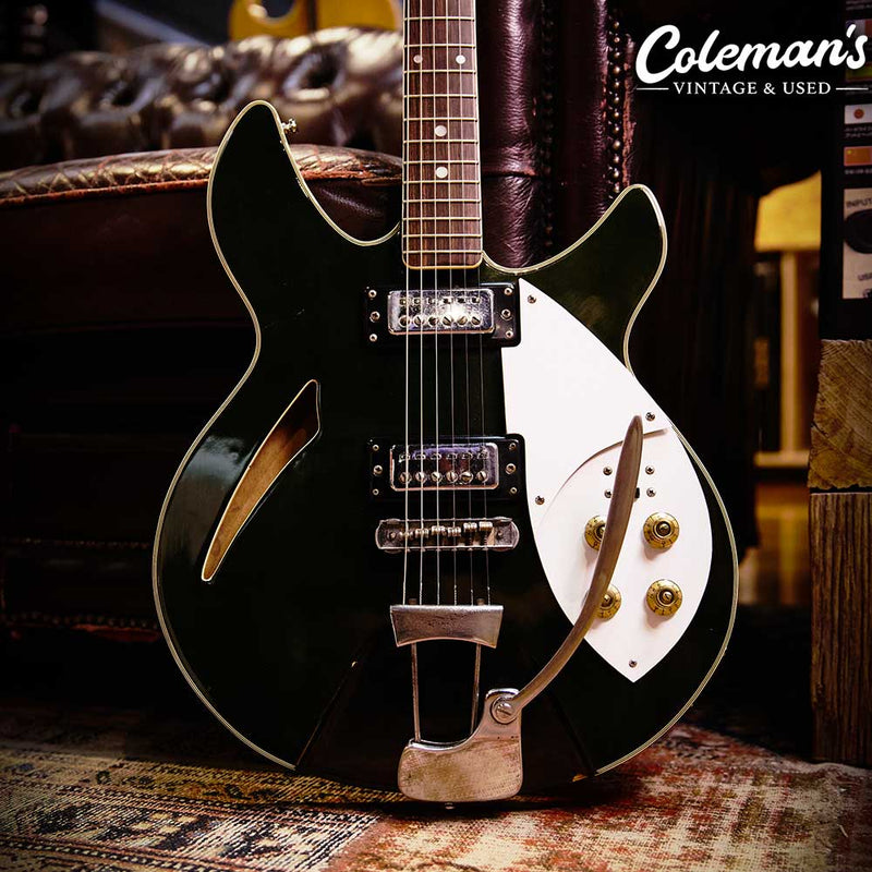 希少 GRECO ER-180 SEMI-ACOUSTIC JAPAN 1968 Preloved Greco ER-180 Dark Green | Colemans Music