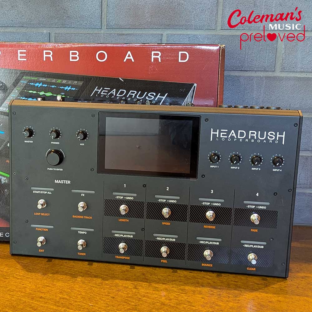 Preloved Headrush Looperboard Guitar Loop Pedal | Colemans Music