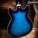 PRELOVED IBANEZ AS93 Blue Sunburst