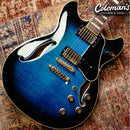 PRELOVED IBANEZ AS93 Blue Sunburst