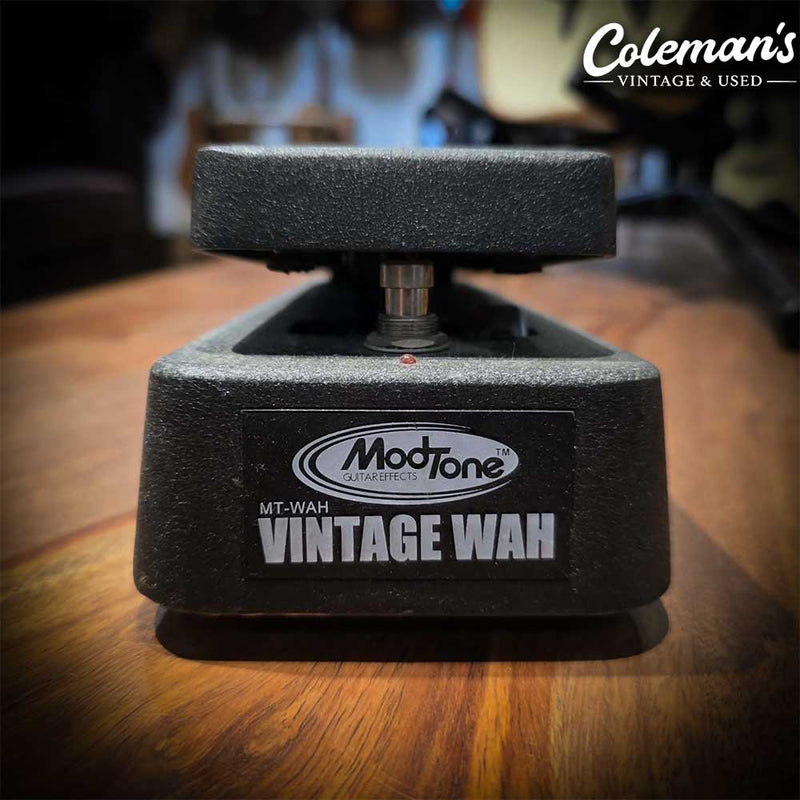 Modtone MT-WAH vintage wah トゥルーバイパス Preloved ModTone Vintage Wah | Colemans Music