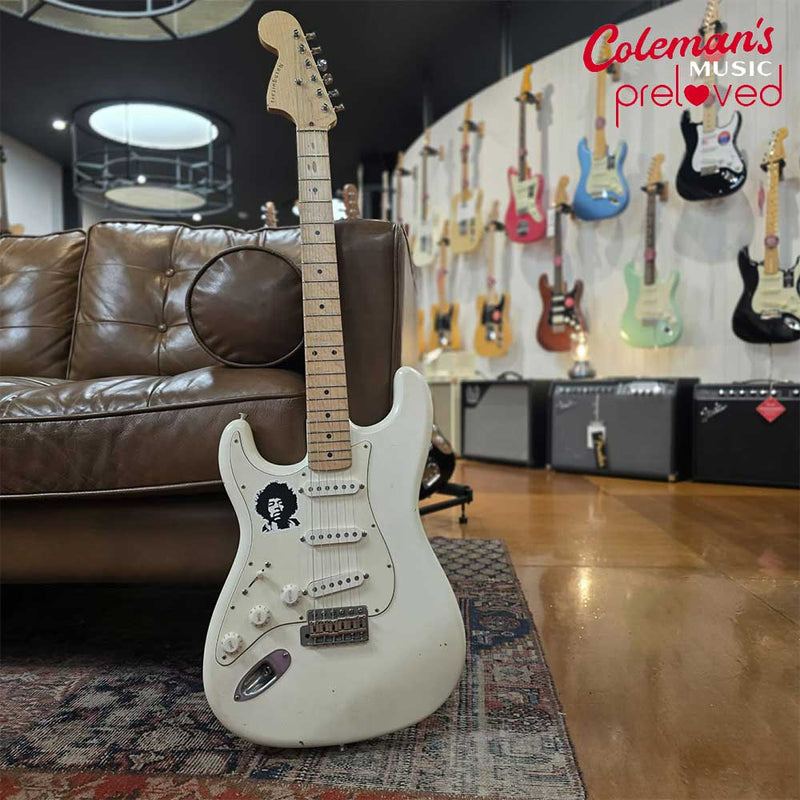 PRELOVED NASH Guitars S68-HX Hendrix Olympic White w/case