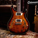 PRELOVED PRS SE Hollowbody II Piezo – Orange Tiger Smoke Burst