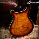 PRELOVED PRS SE Hollowbody II Piezo – Orange Tiger Smoke Burst