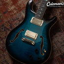 PRELOVED PRS SE Piezo Peacock Blue Smokeburst