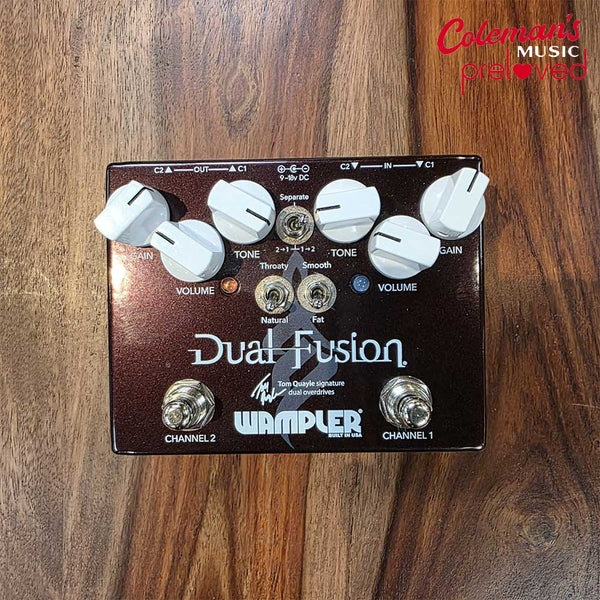 PRELOVED WAMPLER Tom Quayle Dual Fusion