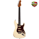 Patina PS-6 SSS Relic Electric Guitar - Olympic White