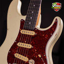 Patina PS-6 SSS Relic Electric Guitar - Olympic White