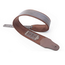Right On Straps LEATHERCRAFT Fakey Brown Guitar Strap