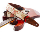 Right On Straps HOKKAIDO Beige Guitar Strap