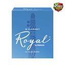 D’Addario Royal Bb Clarinet Reeds 3.5 Box of 10