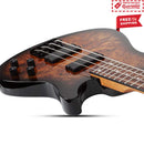 SCHECTER Standard Series C-4 - Tobacco Burl