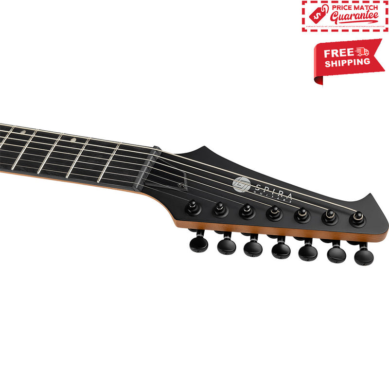 SPIRA S-407 MBK 7 String Satin Black