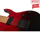 SPIRA S-457 TRD 7 String Transparent Red