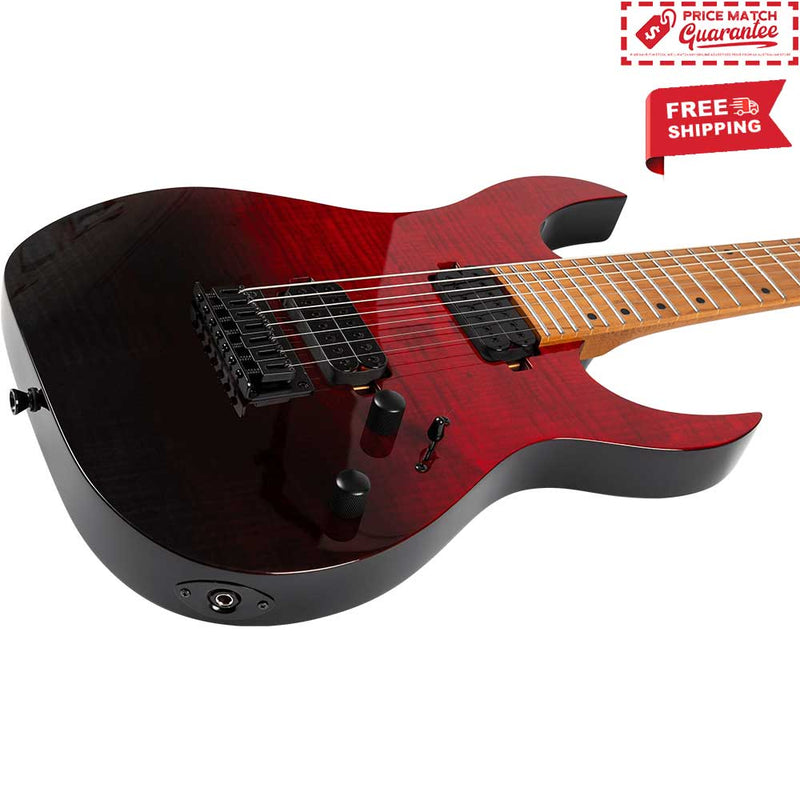 SPIRA S-457 TRD 7 String Transparent Red