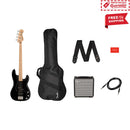 SQUIER Affinity PJ Bass Pack, Rumble 15 amp - Black
