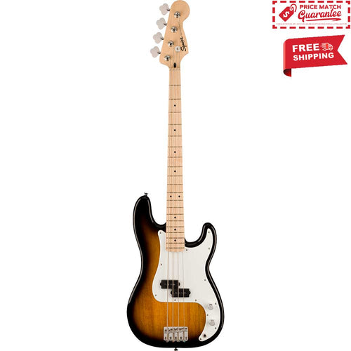 SQUIER Sonic P Bass 2 Colour Sunburst