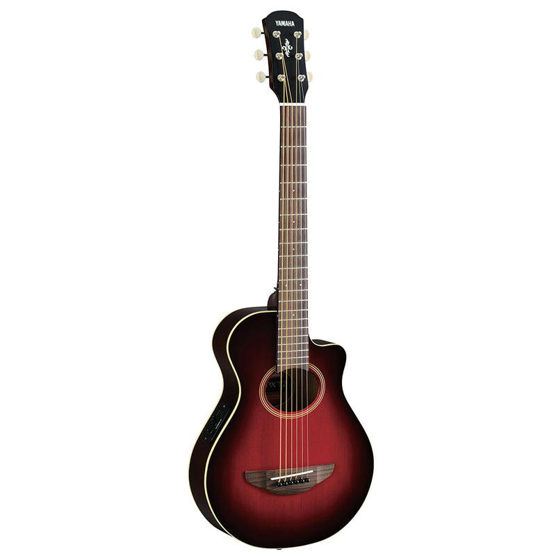 YAMAHA APXT2DRB Acoustic Electric Traveller Guitar - Dark Red Burst