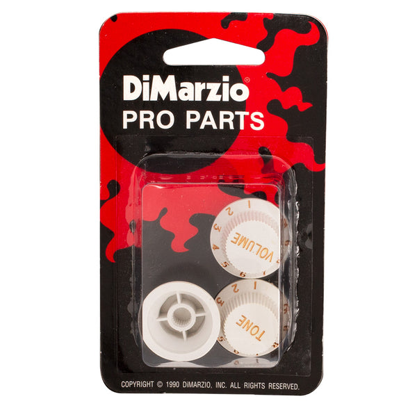 DIMARZIO DM21W Control Knob Set - White