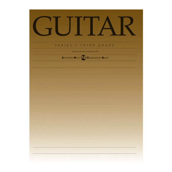 AMEB Classical Guitar Series 1 Grade 3