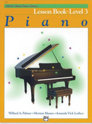 Alfred's Basic Piano Library Lesson Book 3 front cover