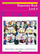 Alfred's Basic Piano Library Repertoire Book 4 front cover