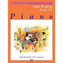 Alfred's Basic Piano Library Sight Reading Book 1A front cover