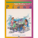 Alfred's Basic Piano Library Sight Reading Book 3 front cover