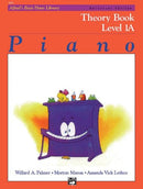 Alfred's Basic Piano Library Universal Edition Theory Book 1A front cover