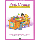 Alfred's Basic Piano Prep Course Activity and Ear Training Book D front cover