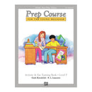 Alfred's Basic Piano Prep Course Activity and Ear Training Book F front cover