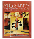 All for Strings Book 3 Violin front cover