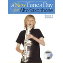 A New Tune A Day for Alto Saxophone – Book 1 with CD front cover