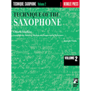 Technique of the Saxophone Volume 2: Chord Studies front cover