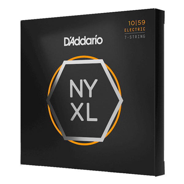 D'ADDARIO NYXL Regular 7-String Electric Strings 10-59