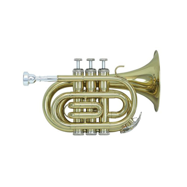SCHAGERL Bb Pocket Trumpet – Lacquered Finish