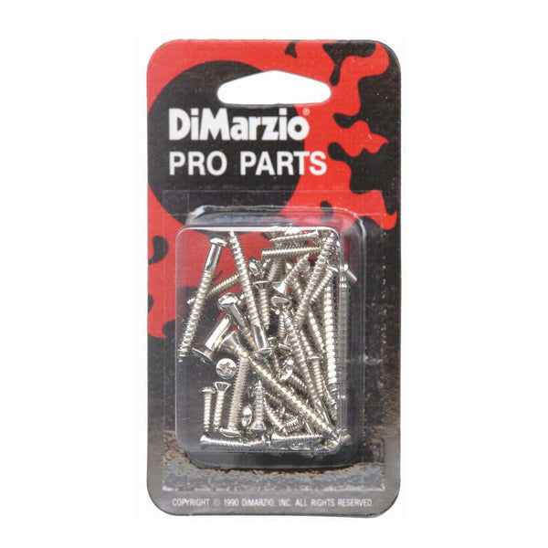 DIMARZIO Standard Strat Screw Kit - Chrome