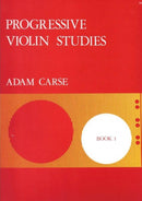 Carse Progressive Violin Studies Book 1 front cover