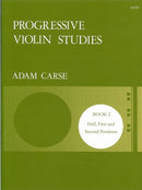 Carse Progressive Violin Studies Book 2 front cover
