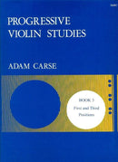 Carse Progressive Violin Studies Book 3 front cover