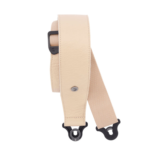D'ADDARIO 2.5" Comfort Leather Auto Lock Strap - Tan