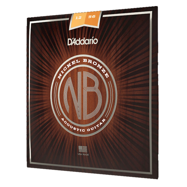 D'ADDARIO Nickel Bronze Light Top Med Bottom Acoustic 12-56