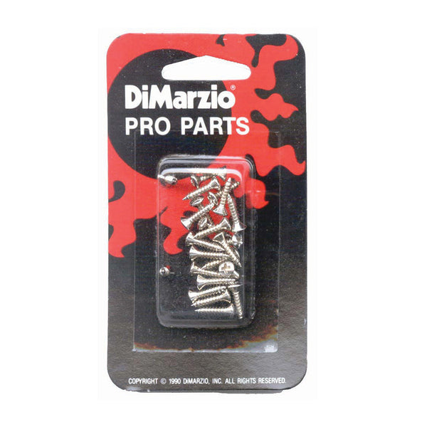 DIMARZIO Scratchplate Screws 24 Pack - Nickel