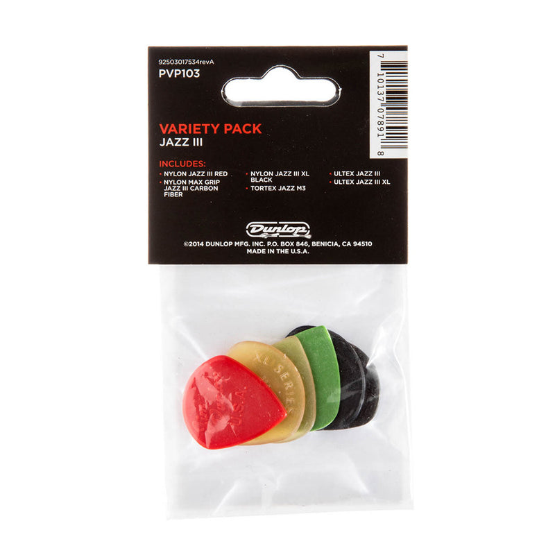 DUNLOP JAZZ III Variety Player Pack