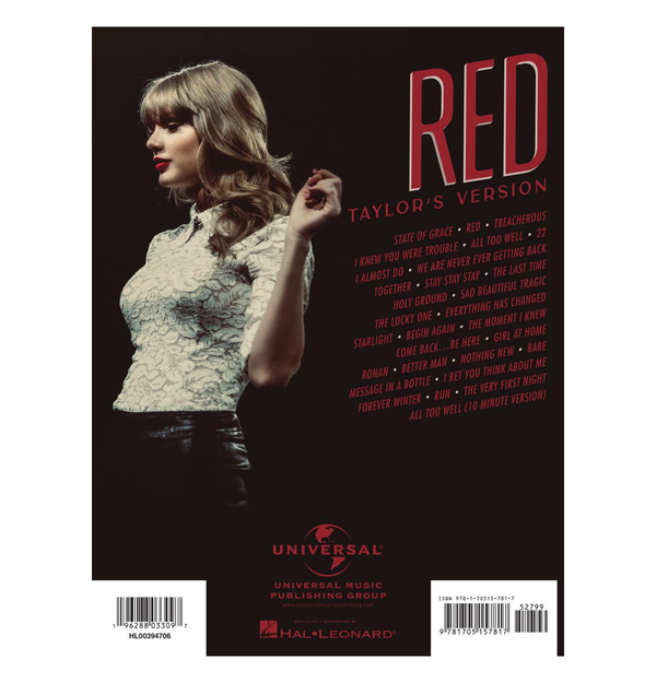 Taylor Swift - Red (Taylor's Version) PVG