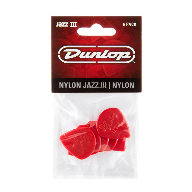 DUNLOP JAZZ III Pick Player Pack - QTY 6